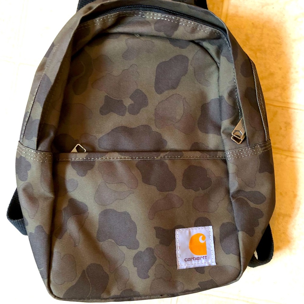 Carhartt mini camo backpack